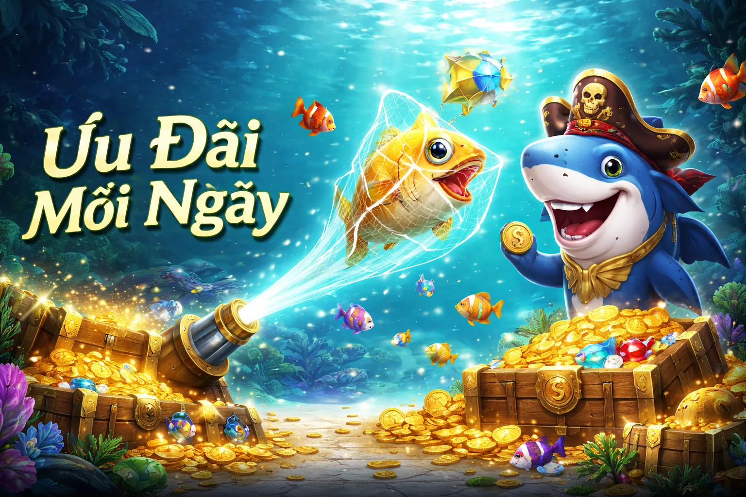 Hình ảnh chính về mẹo chơi bắn cá tại km1888
